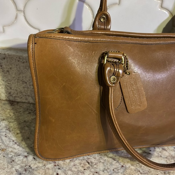 Coach Bonnie Cashin Club Slim Satchel Bag 9885 - Picture 4 of 16